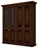 Офисный шкаф комбинированный с гардеробом (выдвижная штанга)